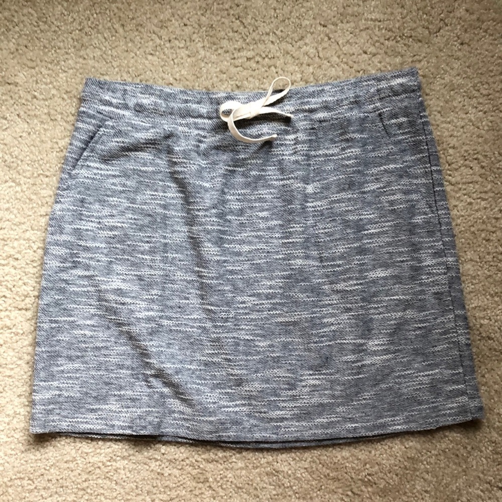 Loft gray skirt